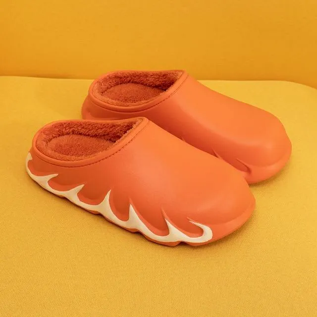 Stylish Anti-Slip Indoor Warm Plush Slipper