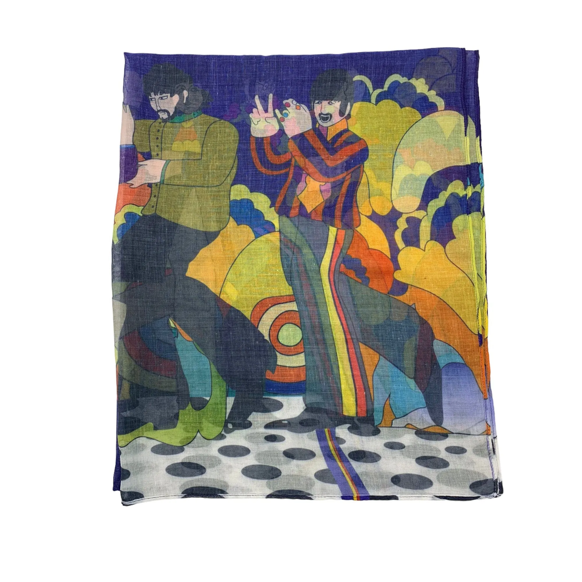 The Beatles Yellow Submarine Dancing Scarf