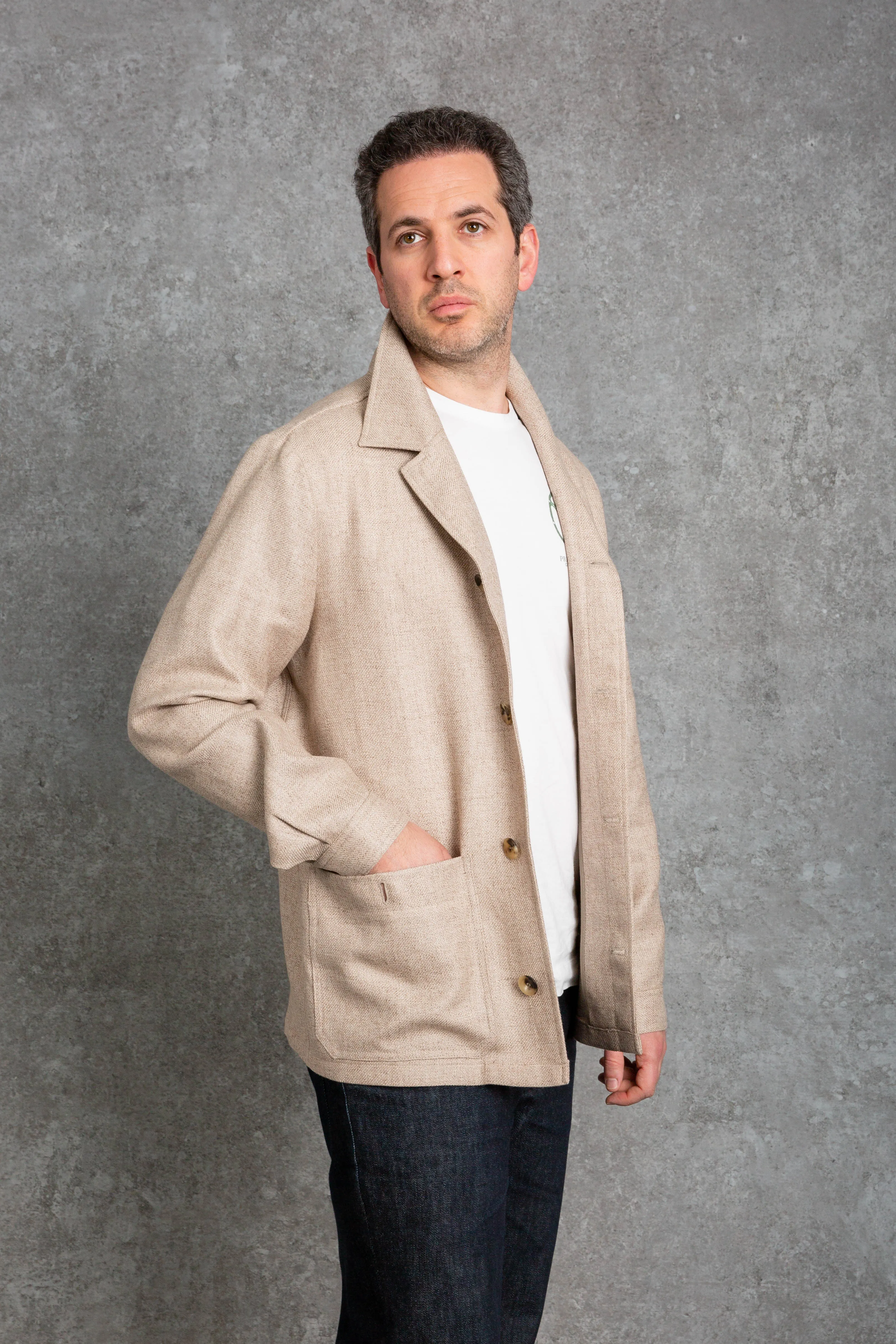 The Mayfair Linen Shacket