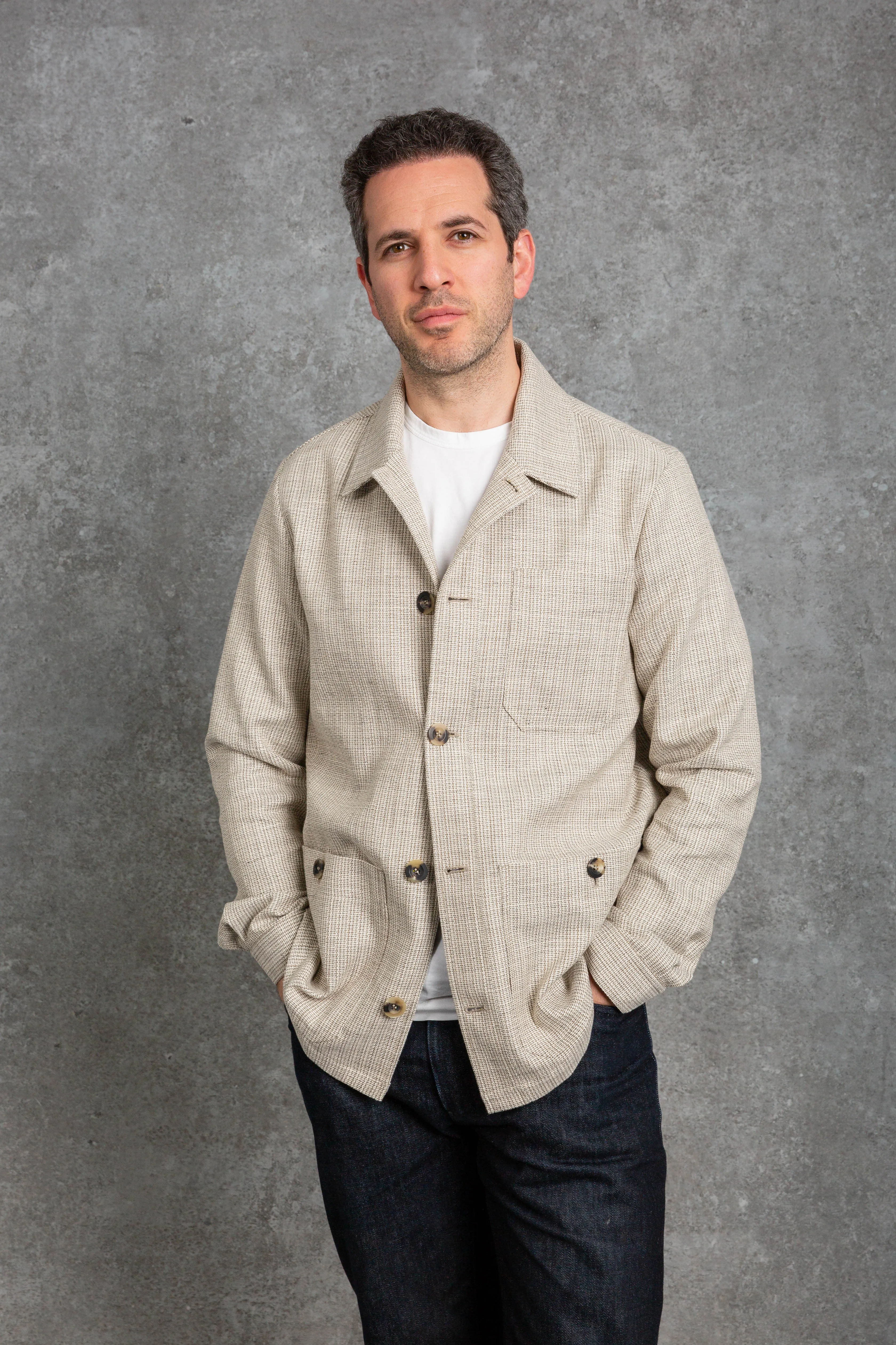 The Mayfair Linen Shacket