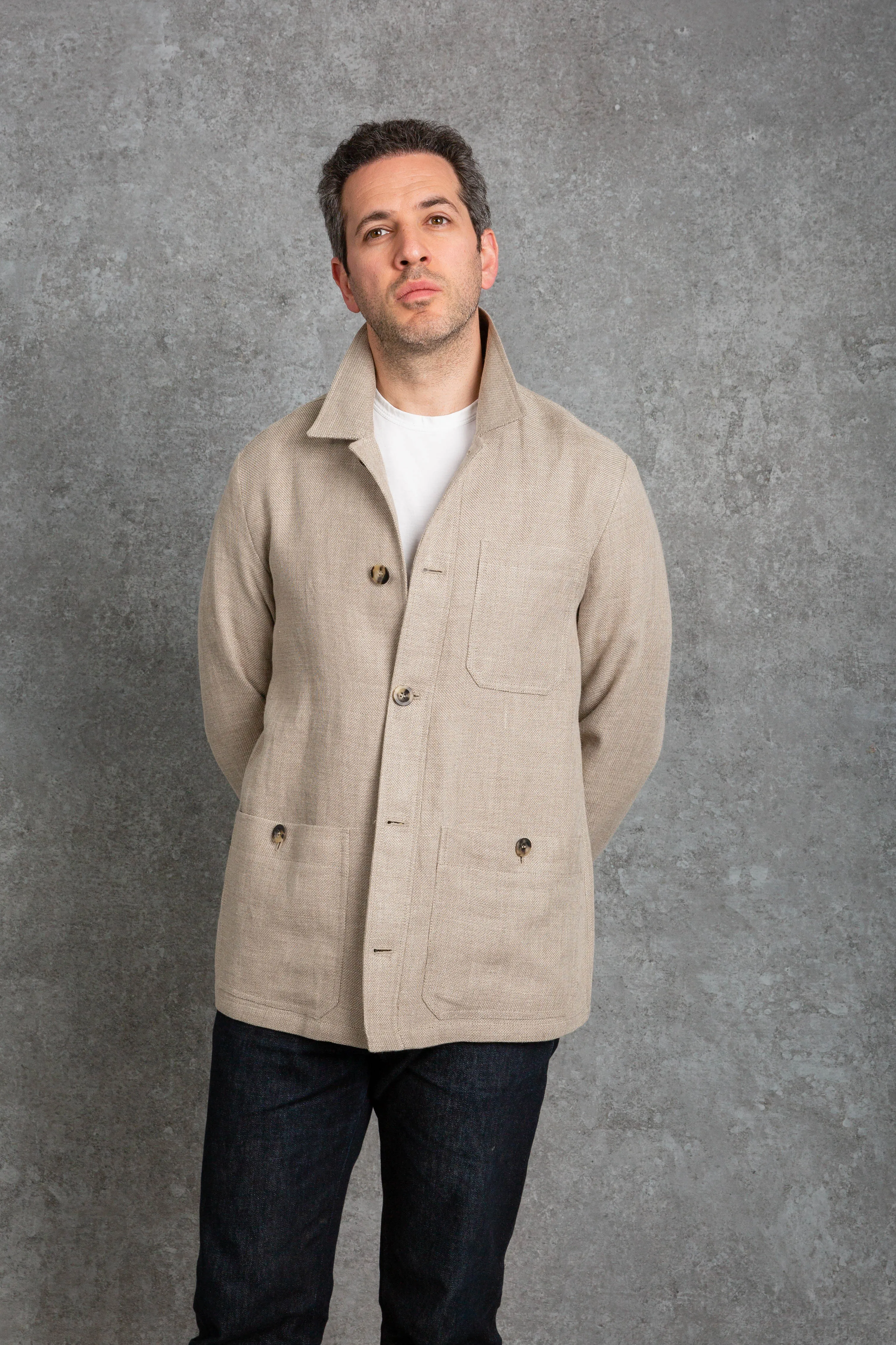 The Mayfair Linen Shacket