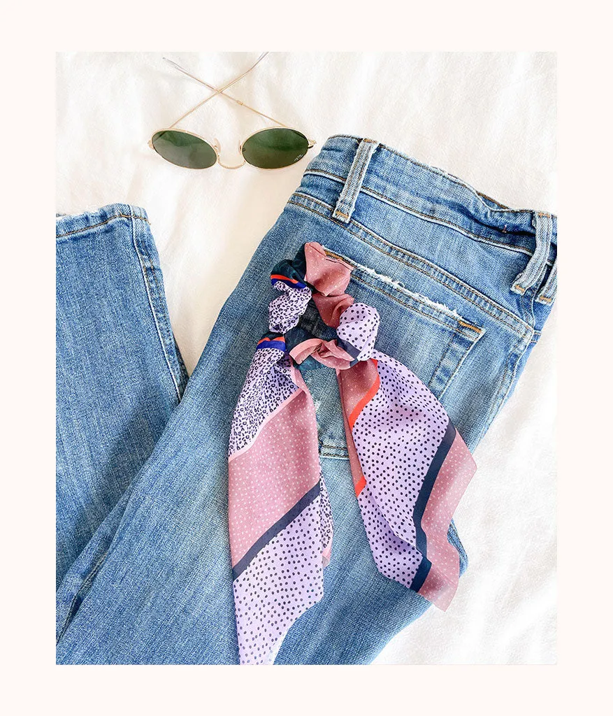 The Retro Scarf Scrunchie - GWP: Multi Print