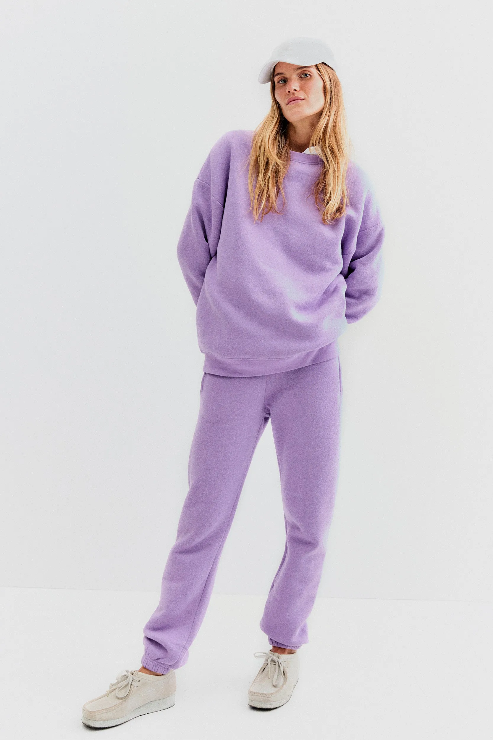 The Spongee Sweatpants - Lilac