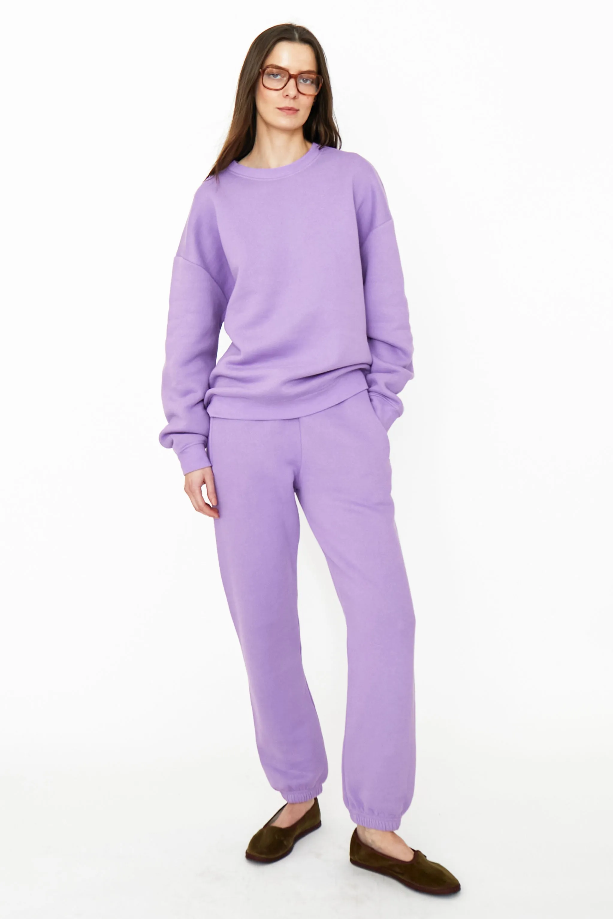 The Spongee Sweatpants - Lilac