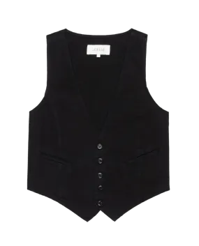 The Suit Vest. -- Black