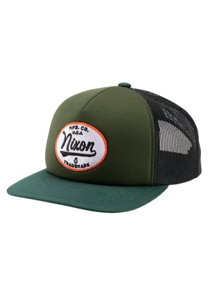 Tioga Trucker - Dark Olive / Black