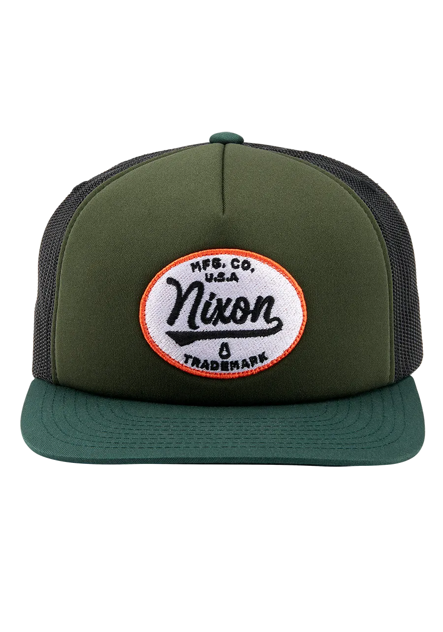 Tioga Trucker - Dark Olive / Black