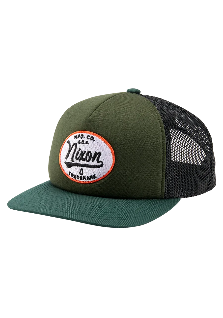 Tioga Trucker - Dark Olive / Black