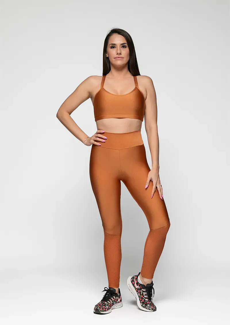 Touch Full Length Legging - Brandy