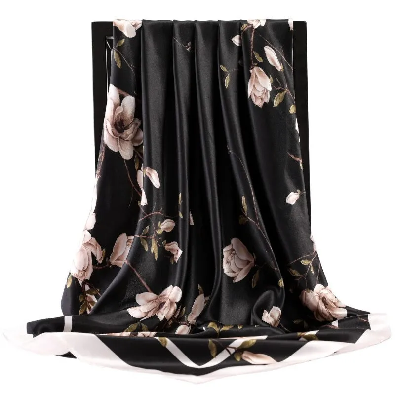 Vibrant Print Floral and Abstract Scarf Collection