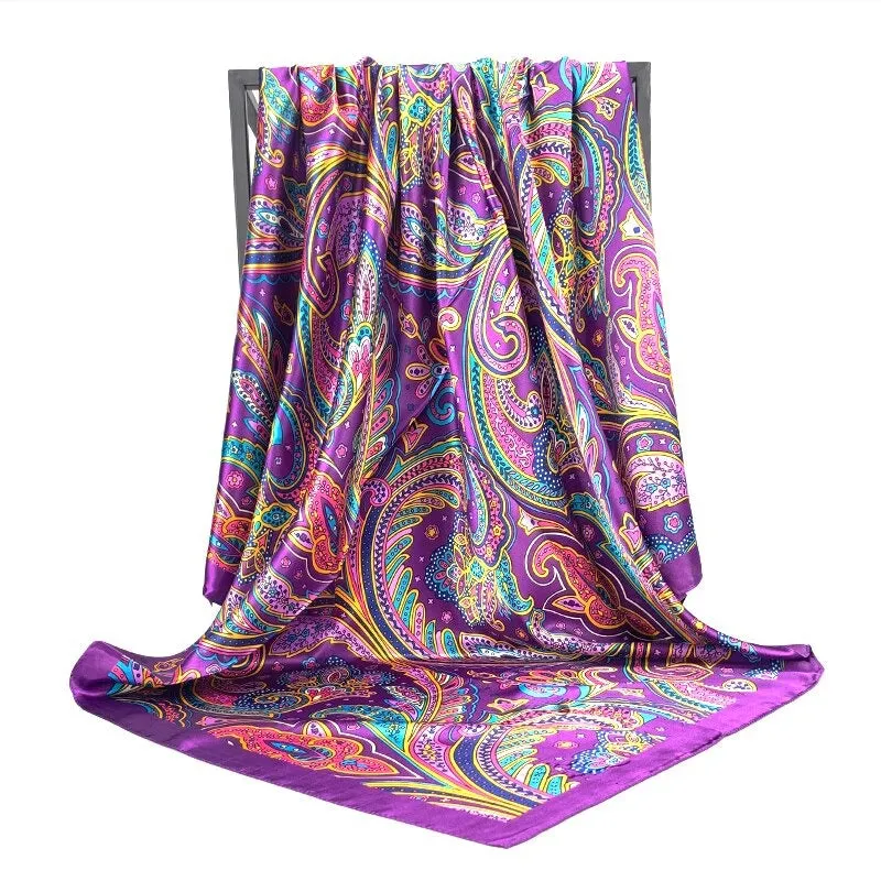 Vibrant Print Floral and Abstract Scarf Collection