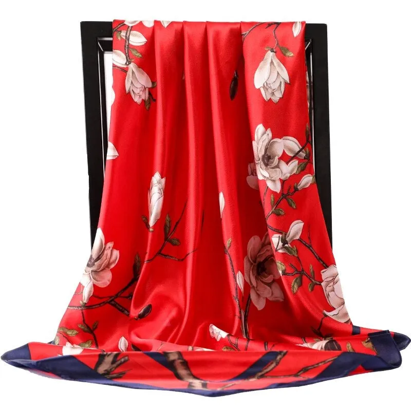 Vibrant Print Floral and Abstract Scarf Collection