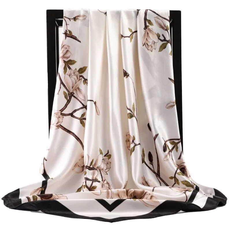 Vibrant Print Floral and Abstract Scarf Collection