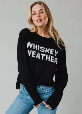 Whiskey Weather Sweater - Black