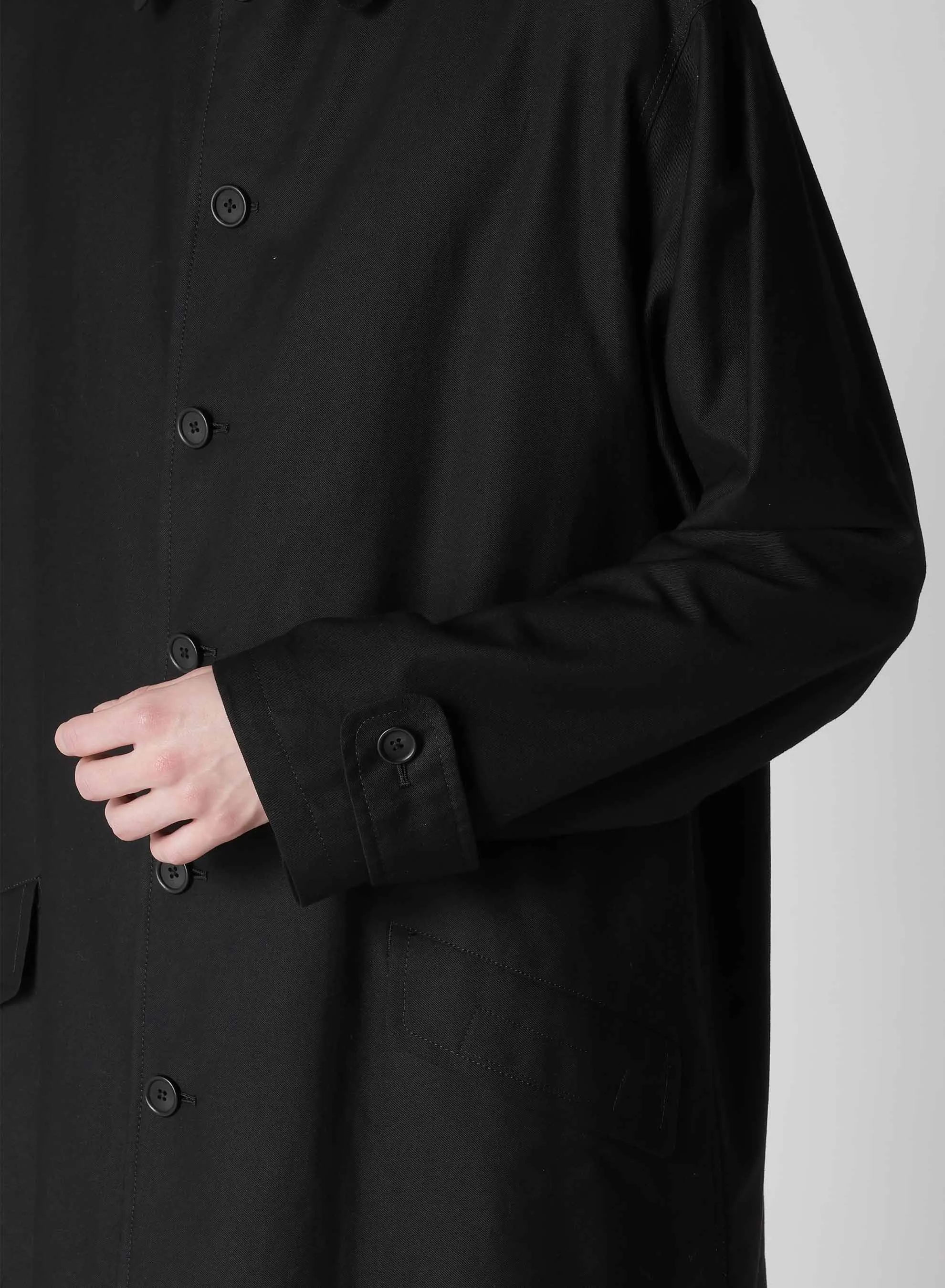 WIDE TWILL COAT