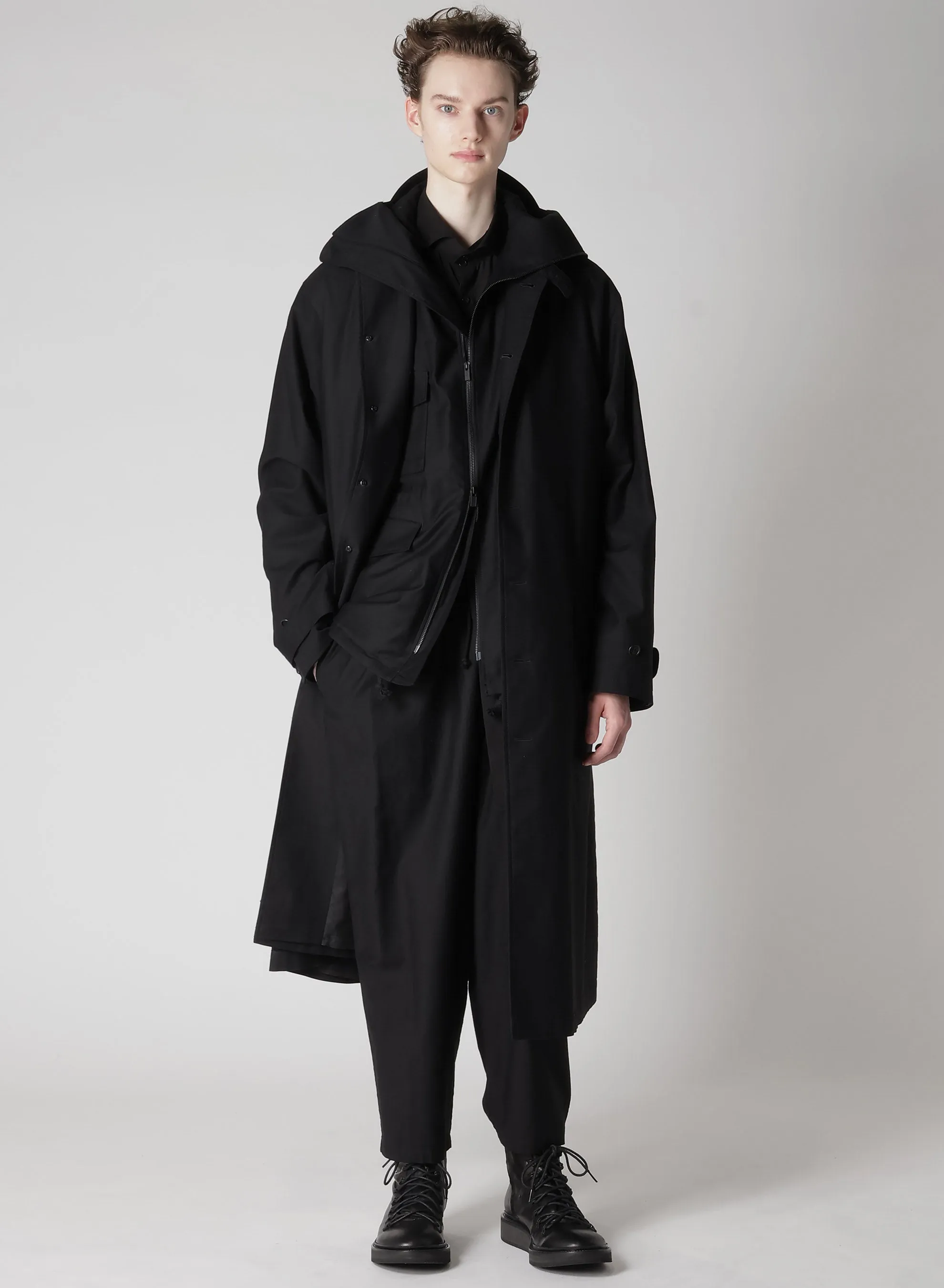 WIDE TWILL COAT