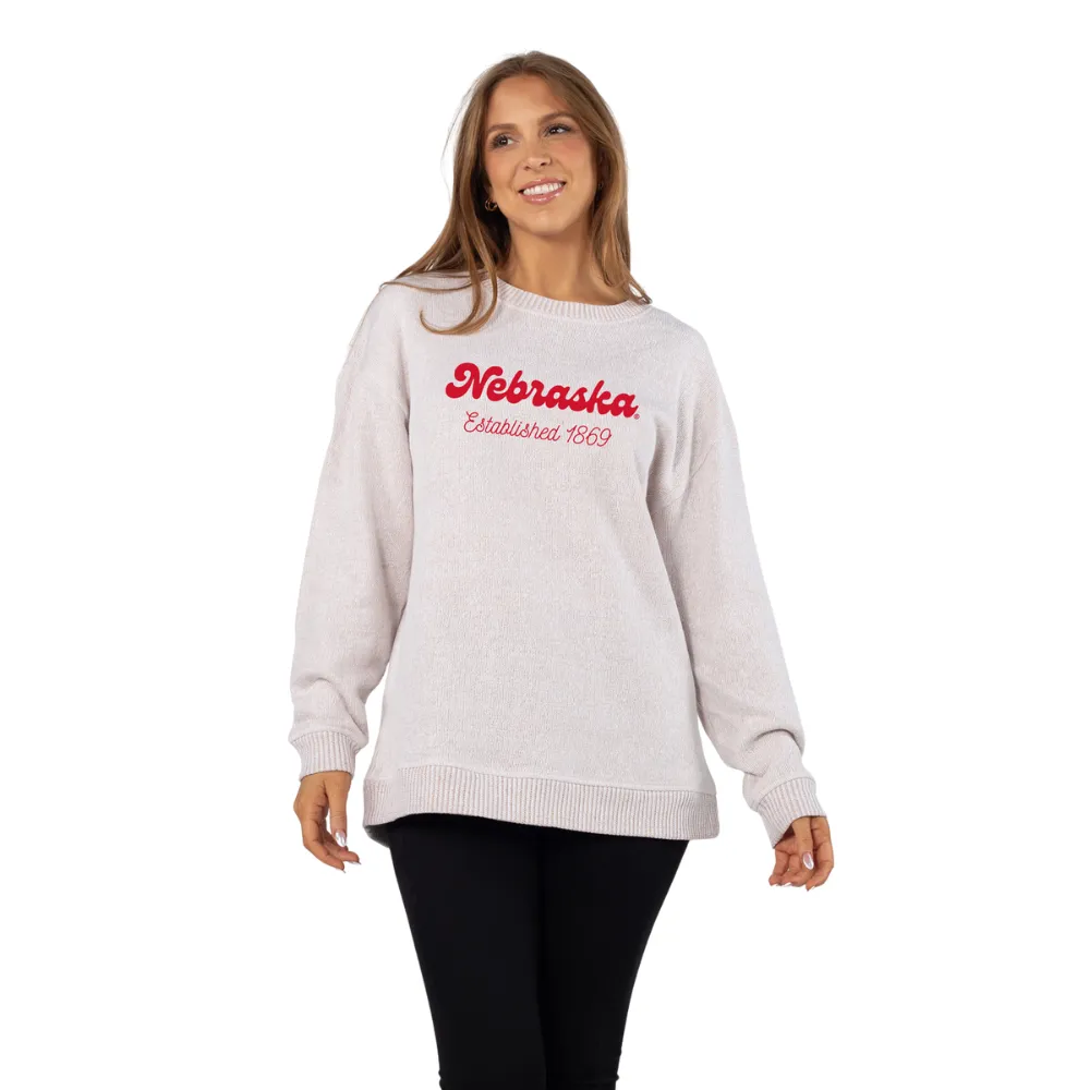 Women's Nebraska Huskers Warm Up Sweater Fleece