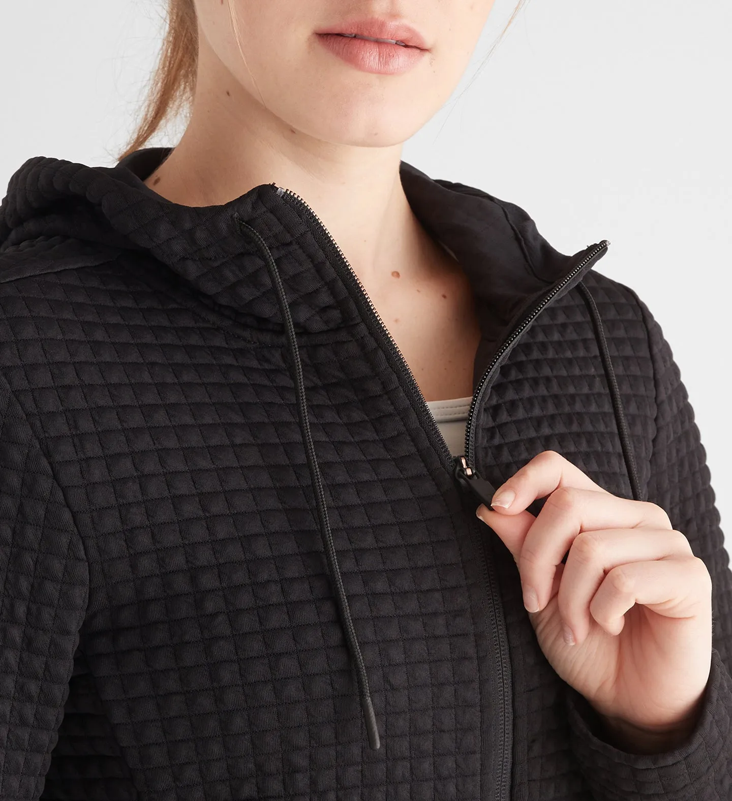 Women's Quilted Zip-Up Jacket