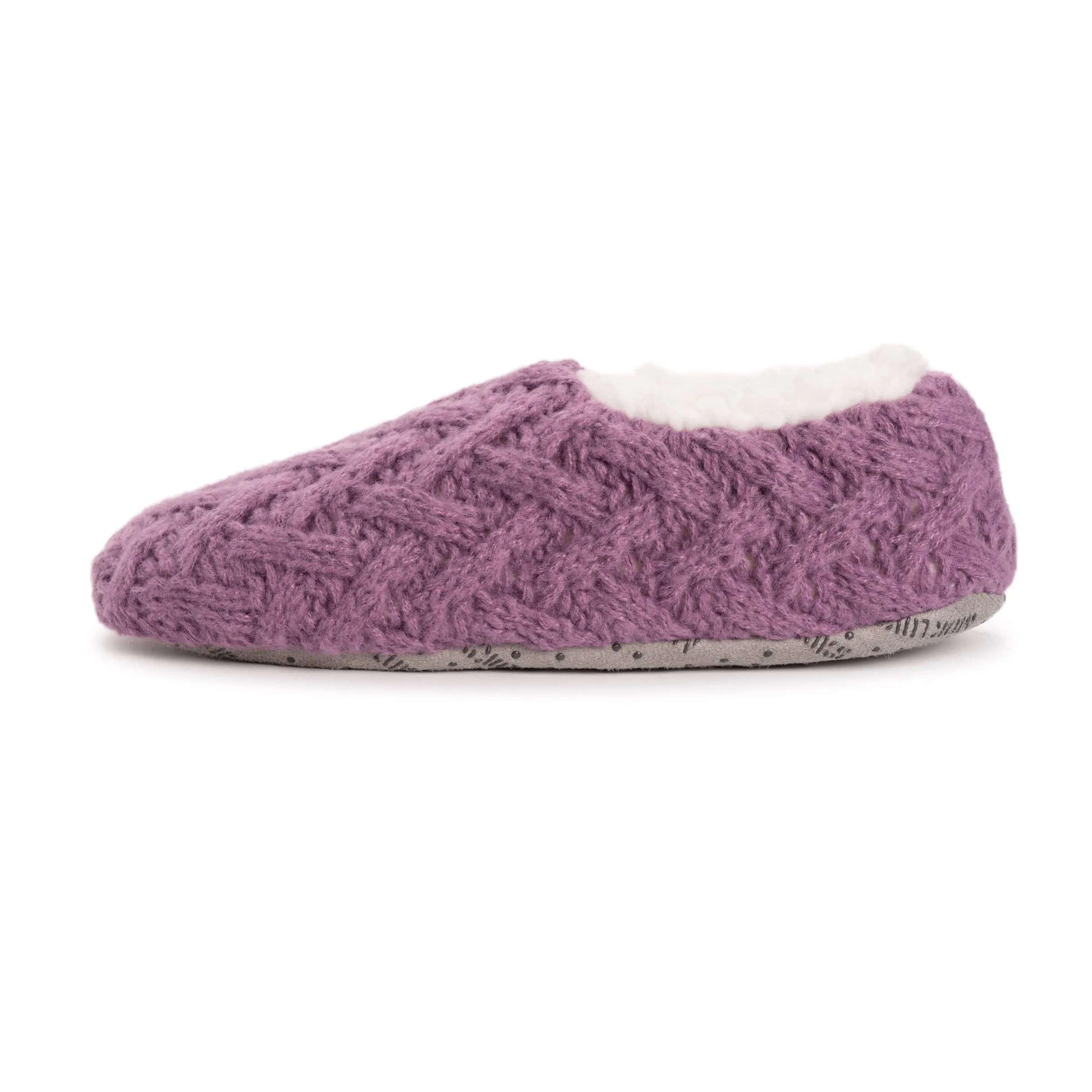 Women's Sweater Knit Ballerina Slippers