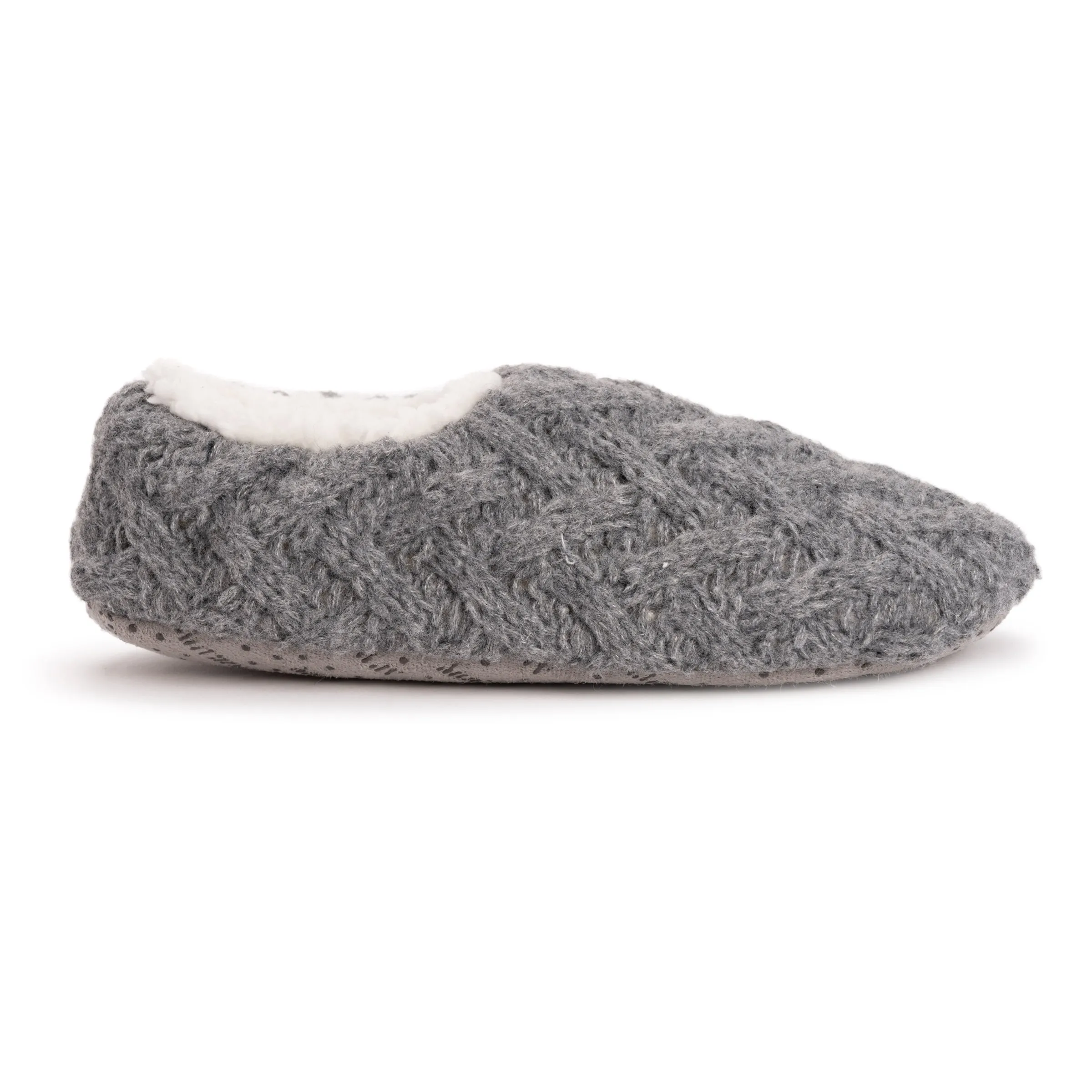 Women's Sweater Knit Ballerina Slippers