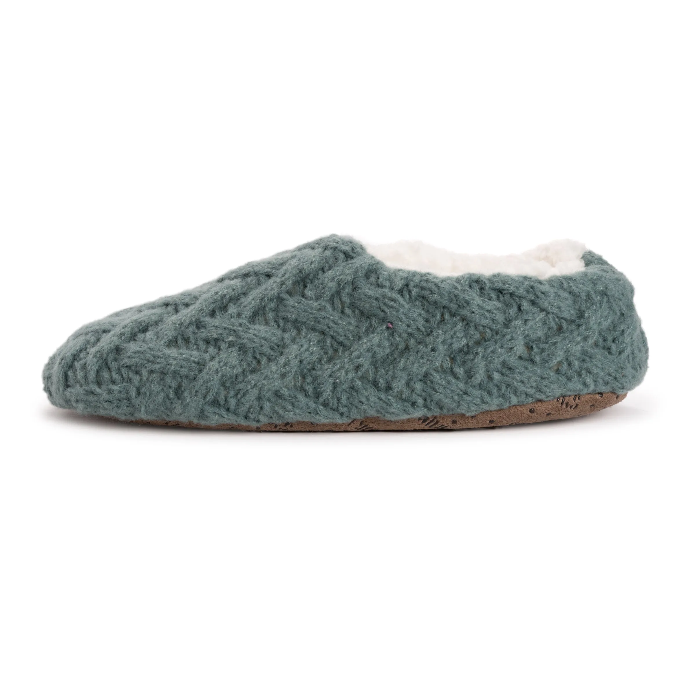 Women's Sweater Knit Ballerina Slippers