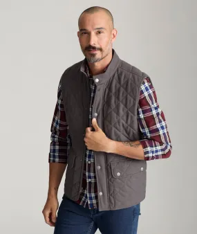 Wool Quilted Vest - FINAL SALE